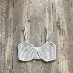Aritzia Babaton Sculpt Knit Bra Top